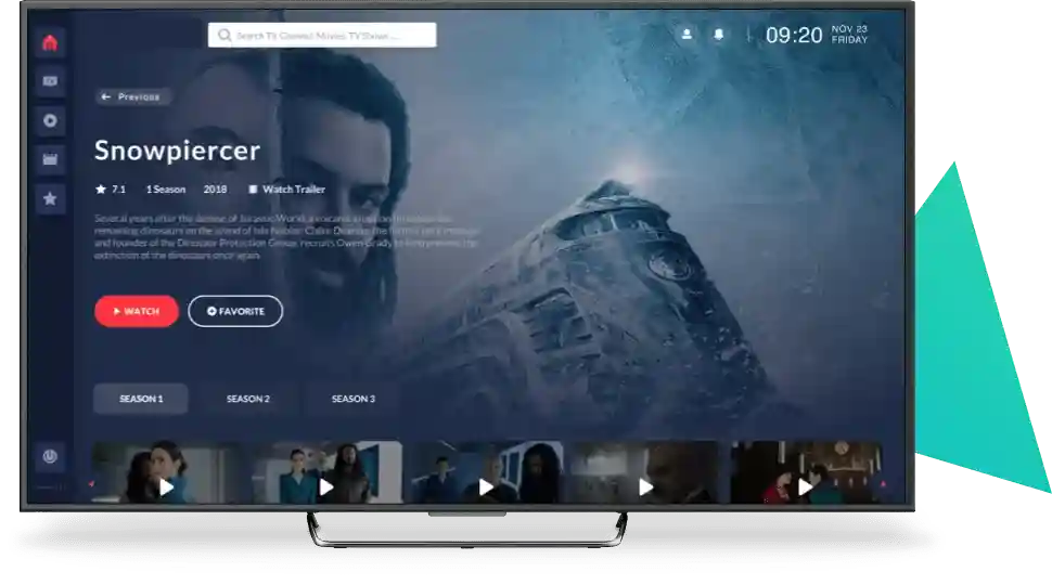 Best IPTV Ireland Live Channel List Interface